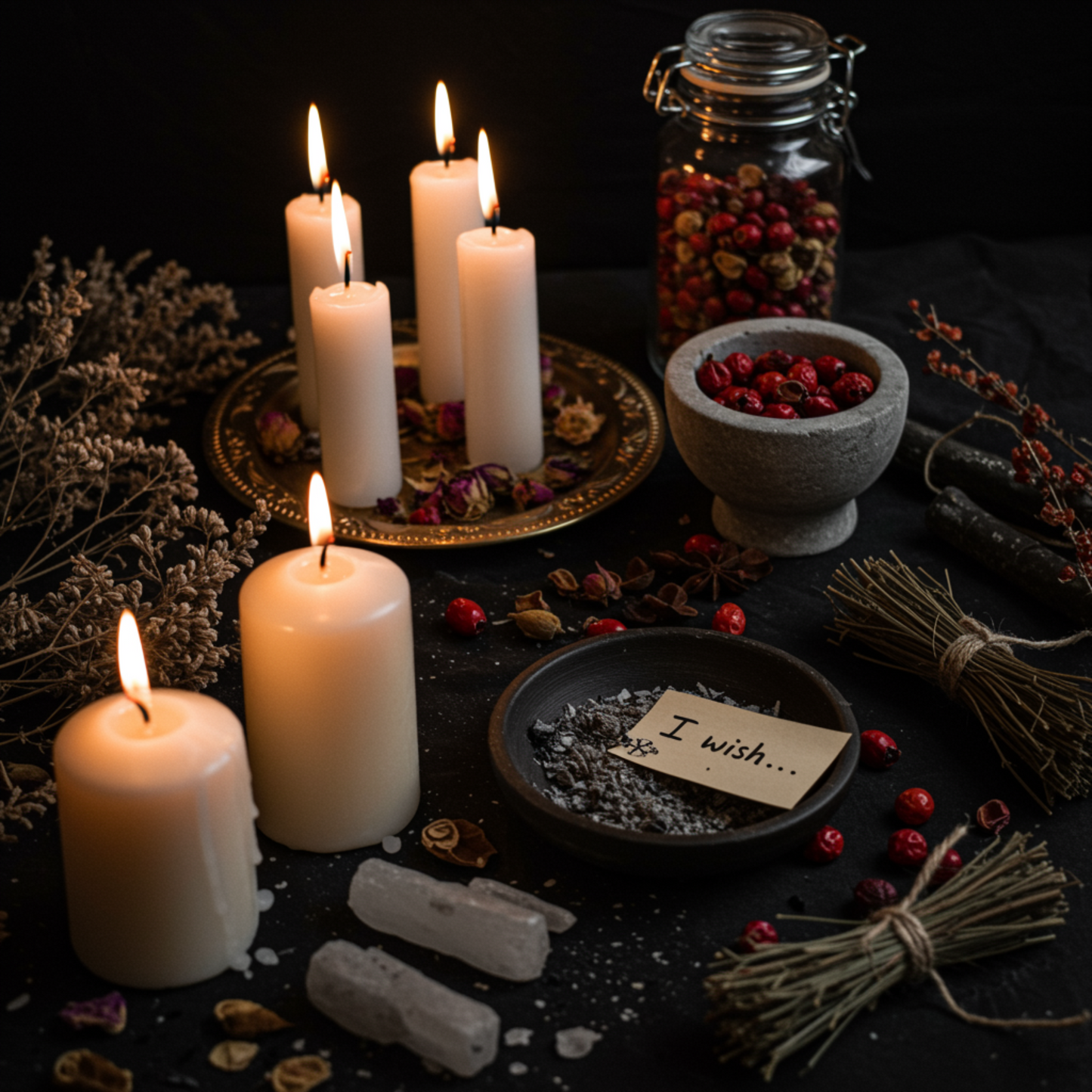 Make a Wish Spell (3 wishes) N09