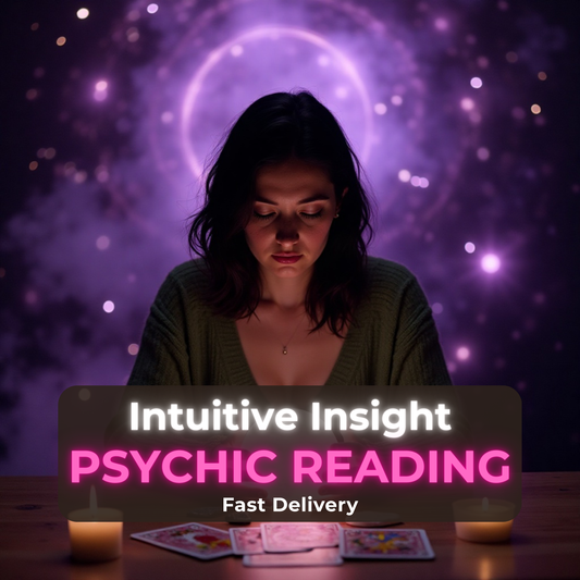 Intuitive Insight Psychic Reading, Fast Delivery, Spiritual Message, No Tools, Energy Reading, Love & Life Clarity H03