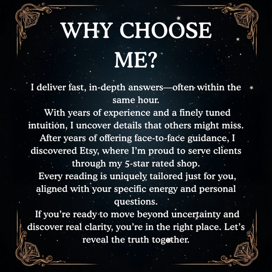 Clairvoyant Reading Same Hour, Fast & Honest Psychic Reading, Love Insight, Medium Reading, Same Hour General Spiritual Guidance - My Store