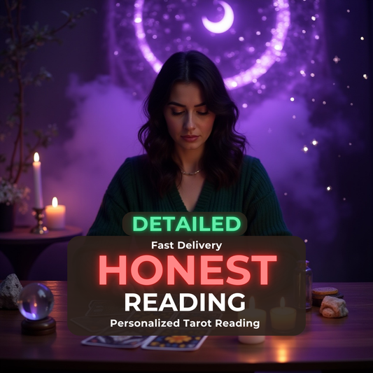 Honest Tarot Reading with Fast Delivery | Deep Intuitive Psychic Reading | Tarot Cards for Clarity & Insight H01