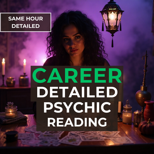 Career Psychic Reading | Discover New Opportunities, Overcome Obstacles, and Find Success with Same Hour Professional Energy Insights • A17